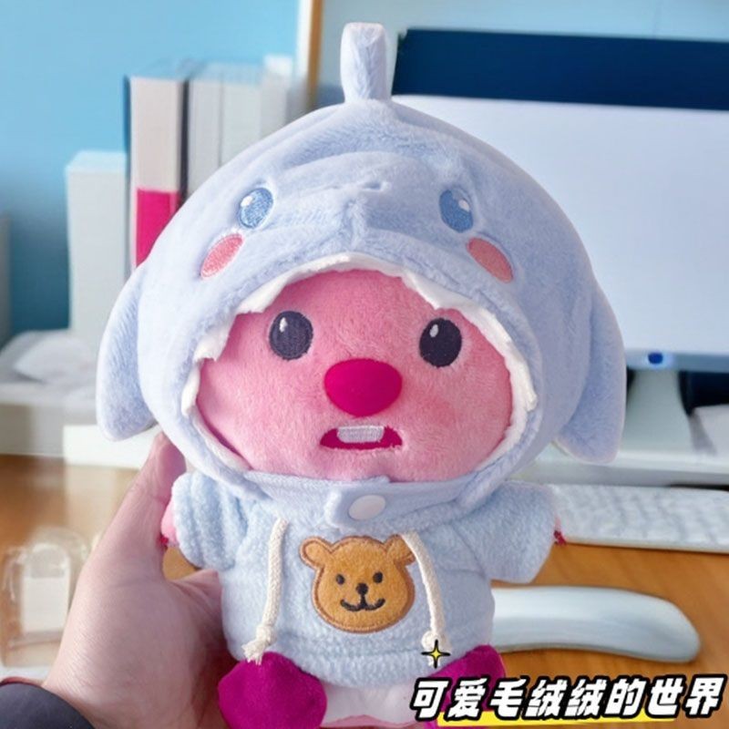 【萌萌娃衣】海狸公仔loopy玩偶豬豬頭套衣服可愛露比情人節生日禮物送女友 | 蝦皮購物