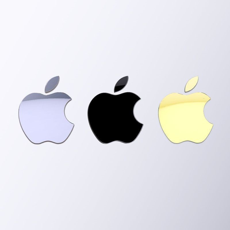 夯 蘋果標誌貼紙Apple金屬logo蘋果15手機殼模型機裝飾iphone貼紙 | 蝦皮購物