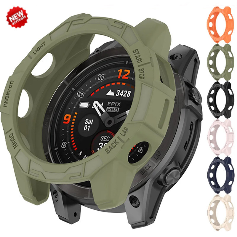 Coque De Protection TPU Pour Garmin EPIX Pro 51mm / Fenix 7X Pro / Fenix 7X - Multicouleur, Neuve Sous Blister