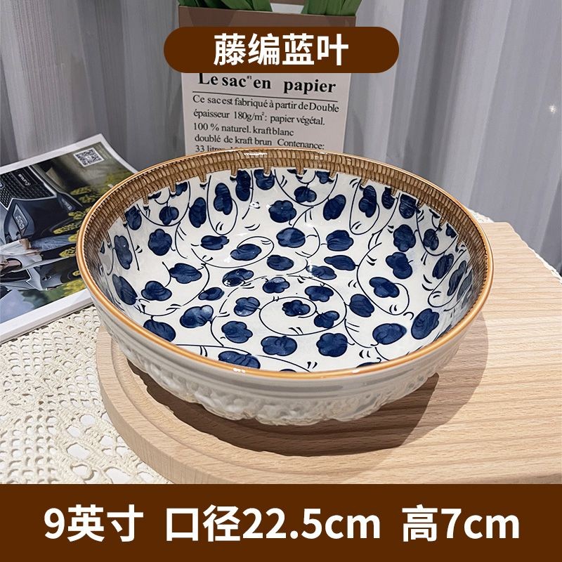 大碗陶瓷家用湯碗酸菜魚小龍蝦大盆盛湯日式湯碗高顏值餐具微波爐 | 蝦皮購物