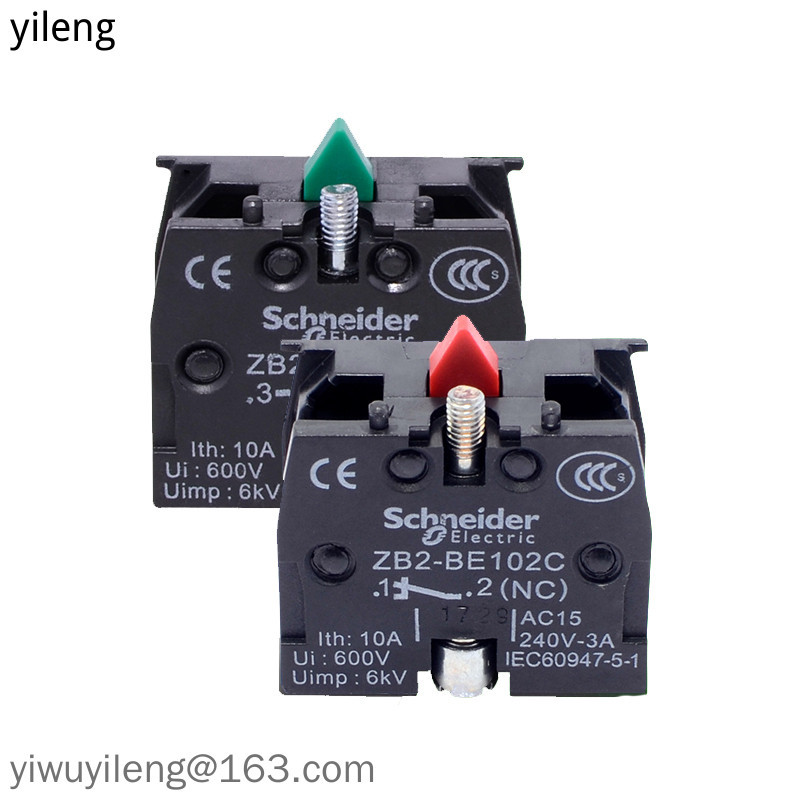 施耐德 XB2 接觸塊 ZB2-BE101C 常開 NO ZB2-BE102C NC 按鈕開關 | 蝦皮購物