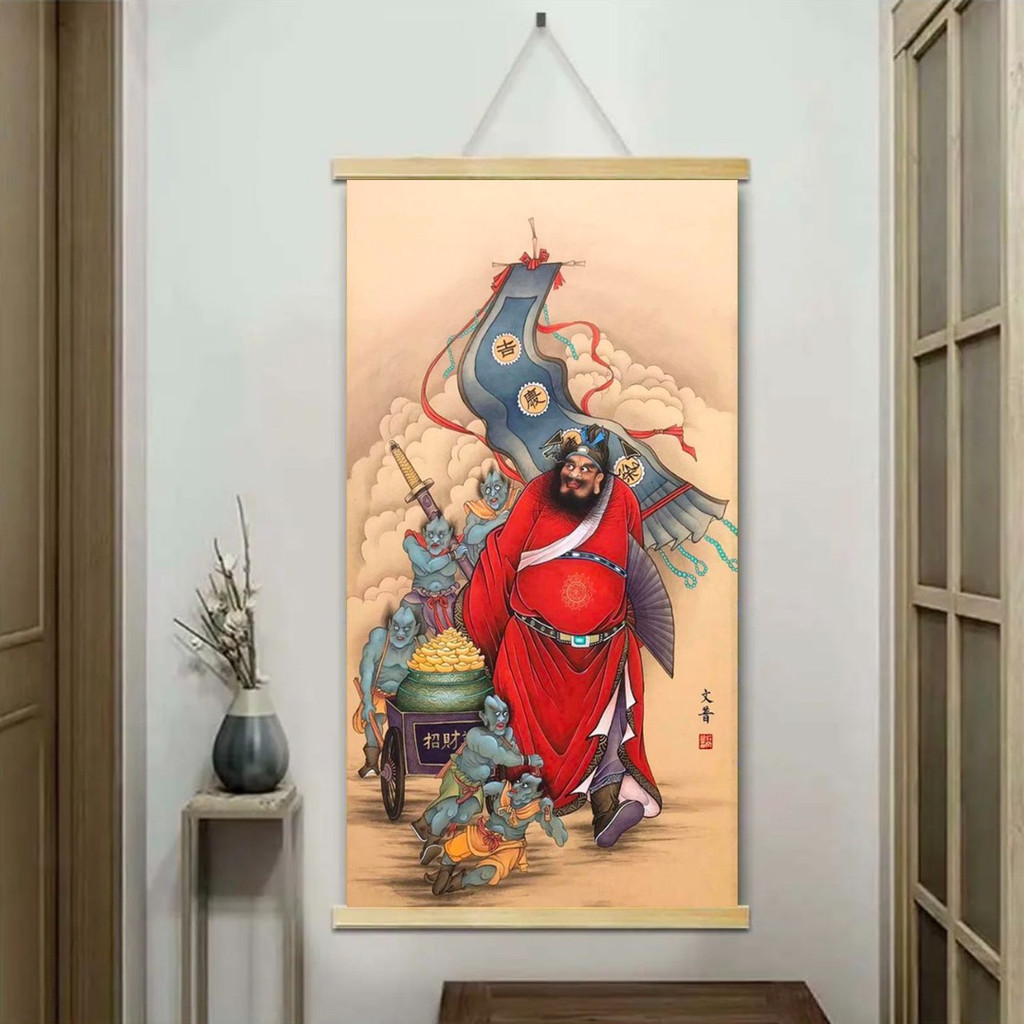 模写】狩野探信 守道「鍾馗」掛軸 紙本 人物画 菩薩 狩野派の絵師 鍛冶橋狩野家の7代目 狩野探幽に学ぶ 狩野探牧の長男 合箱  h2310z(人物、菩薩)｜売買されたオークション情報、Yahoo!オークション(旧ヤフオク!) の商品情報をアーカイブ公開 -  オークファン（aucfan.com）