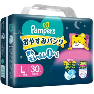 日本原裝進口幫寶適一級幫巧虎安睡褲L號30片