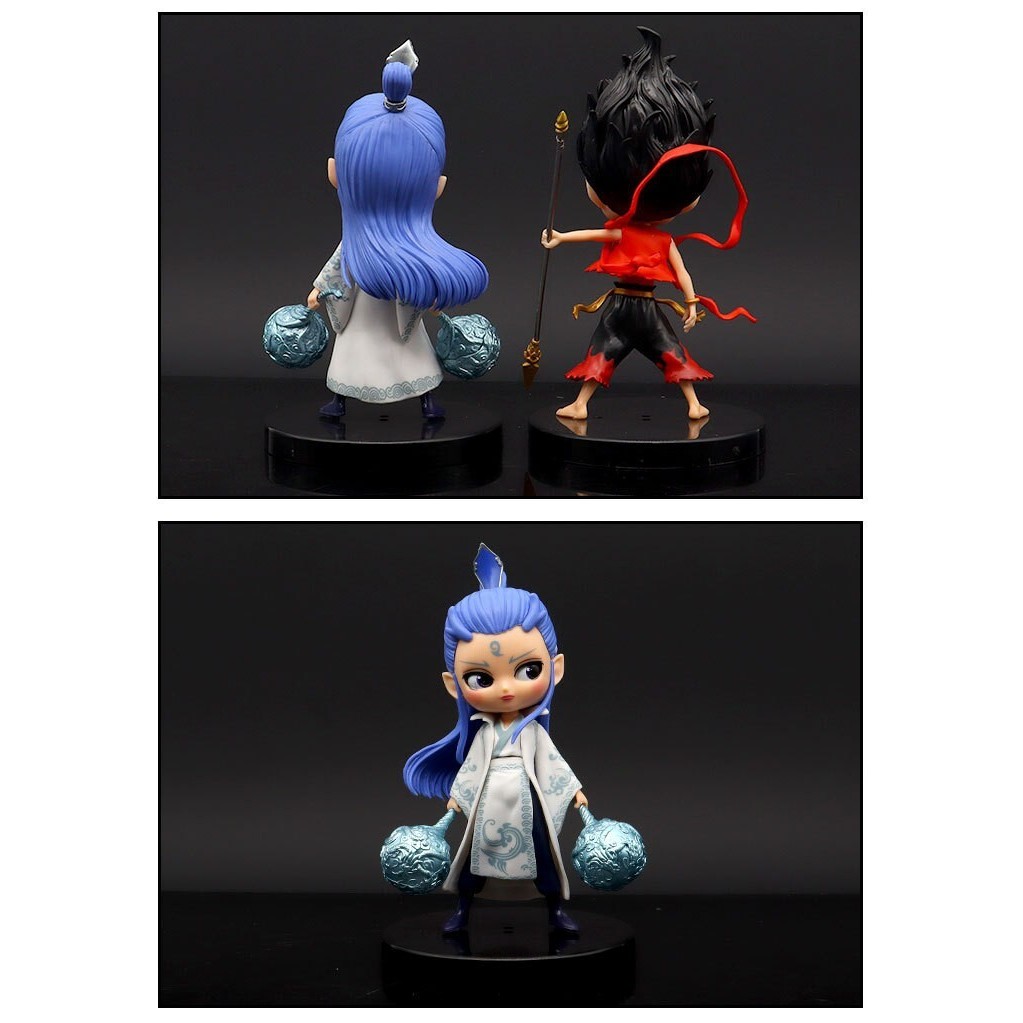 動漫哪吒之魔童鬧海手辦降世哪吒靈珠和魔丸敖丙石磯娘娘模型擺件哪吒2魔童鬧海周邊哪吒敖丙可愛周邊抖音同款 | 蝦皮購物