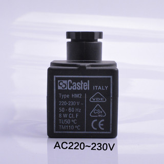 castel 電磁閥線圈 380/9100/RA6 Type HM2 220V 24V 全新 | 蝦皮購物