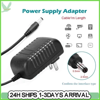 電源 12V AC DC 適配器 100-240V 用於 CCTV 安全/TV Plus/WIFI 路由器/DV