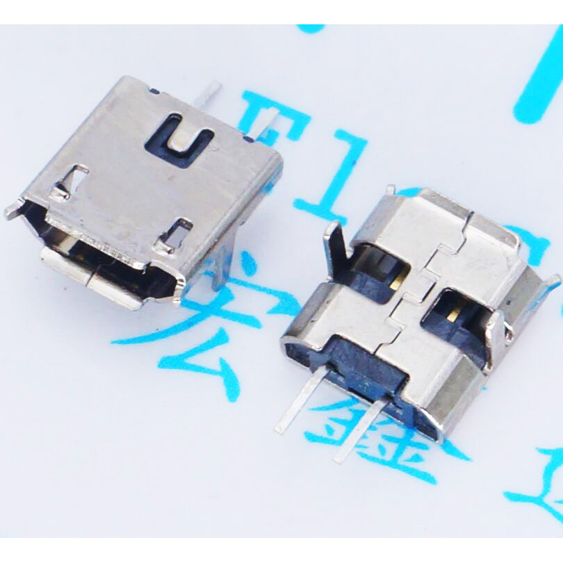 MICRO 2P USB 2P母座麥克2PIN插座直插 貼片 邁克MICRO 充電專用 | 蝦皮購物