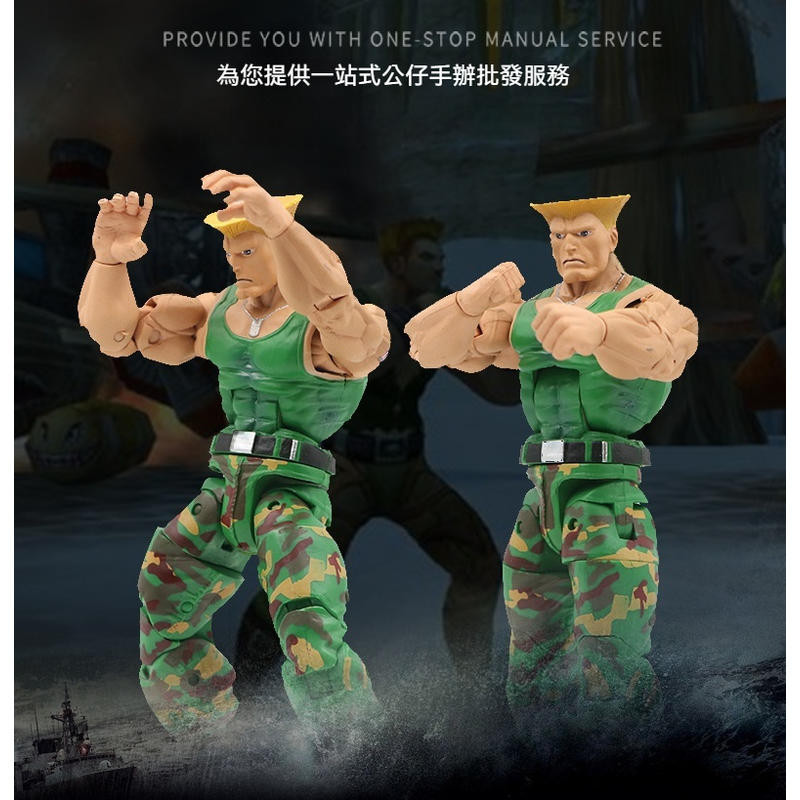 NECA快打旋風蓋爾古烈 古烈蓋爾可動公仔 NECA街頭霸王古烈公仔 豪鬼公仔 街霸隆肯古烈春麗豪鬼7寸可動模型手辦擺件 | 蝦皮購物