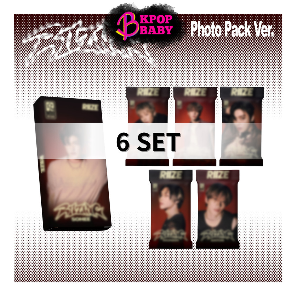 (6SET) RIIZE (Photo Pack Ver.) [RIIZING] 1st Mini Album | 蝦皮購物