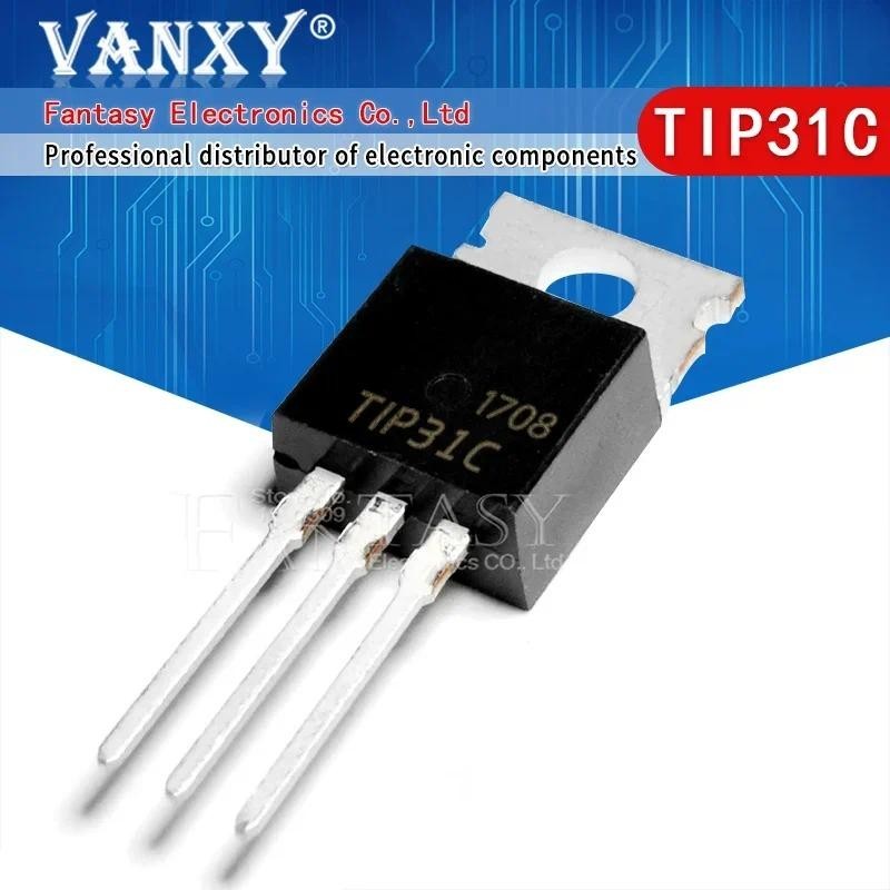10PCS TIP31C TIP32C TIP41C TIP42C晶體管TO-220 TO220 TIP31 TIP32 | 蝦皮購物