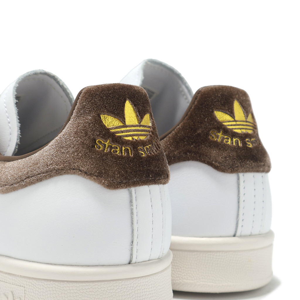 adidas 休閒鞋 Stan Smith W 女鞋 白 棕 史密斯 小白鞋 愛迪達 [ACS] IF7003 | 蝦皮購物