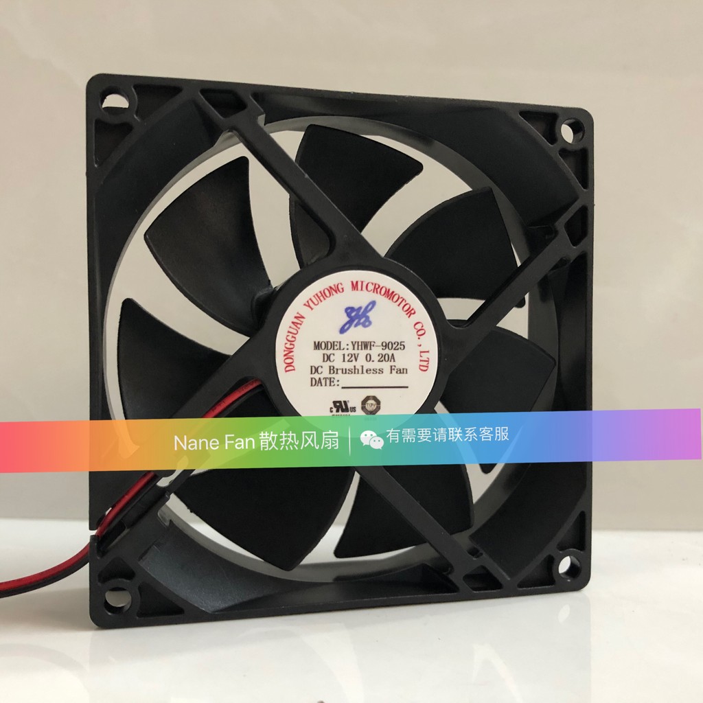 Quạt Làm Mát điện 2 Dây Tianxuan 9225 TX9225M12S 12V 0.19 A 9CM 9025 Ho%c3%a0n To%c3%a0n M%e1%bb%9bi I.1025567990