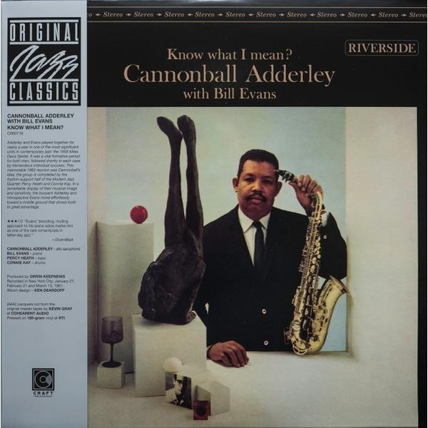 【全新黑膠】Cannonball Adderley&Bill EvansKnow What I Mean?/180g 蝦皮購物