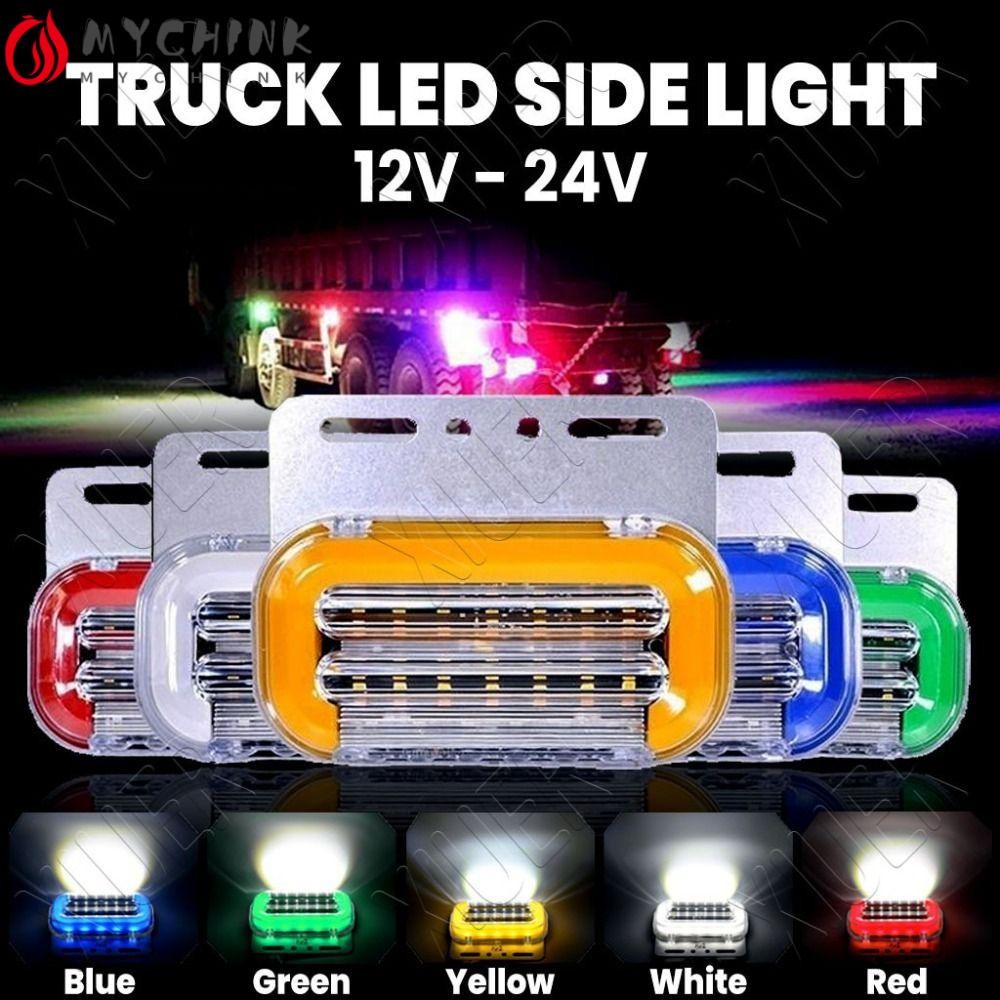 CHINK 間隙燈,防水 12V/24V 卡車 LED 側燈,耐用防撞多色導光 LED 側邊機 | 蝦皮購物