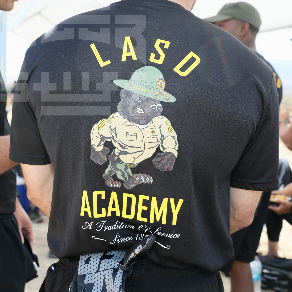 LASD 洛杉磯警長部訓練戰術健身 100% 優質棉 T 恤 715 | 蝦皮購物