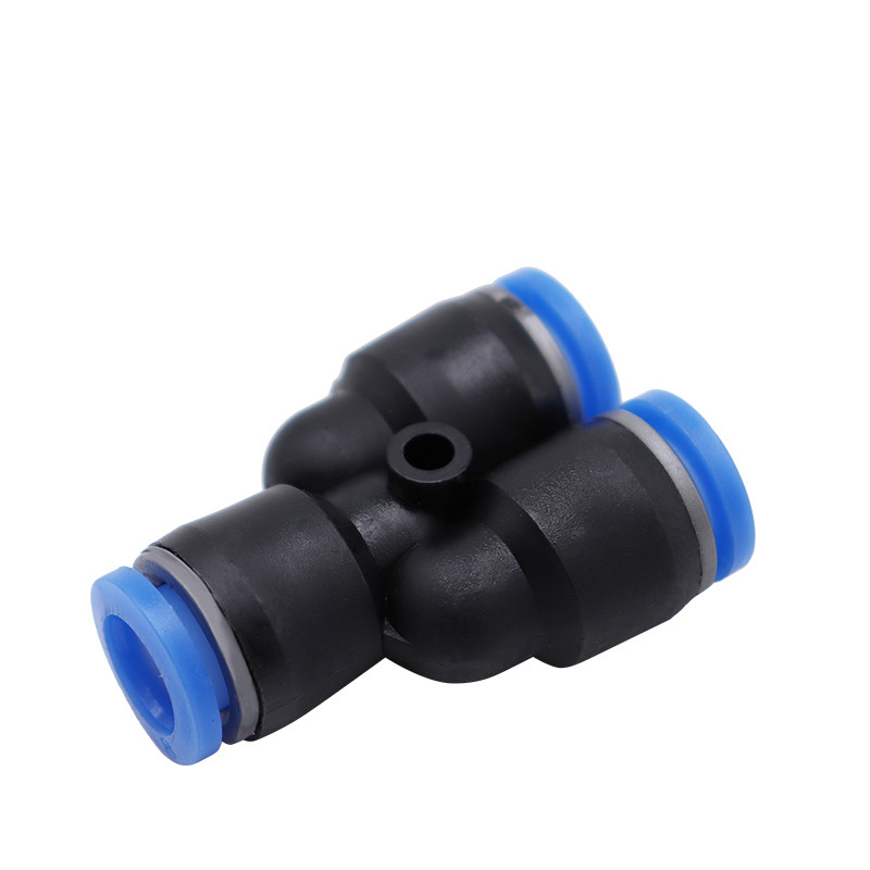 PY6氣動氣管快速插接頭PY8 Y型三通PY10/PY12/PY16人型PY14 外徑 | 蝦皮購物