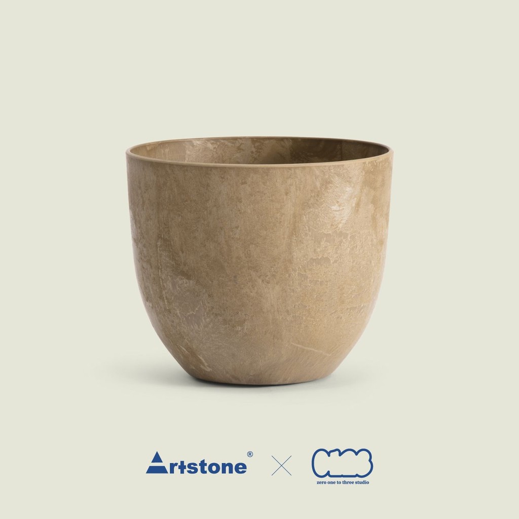 0123 studio | 正版 ArtStone 新版 圓球系列 無水盤 花盆 盆器 環保花盆 塑膠盆 觀葉植物 | 蝦皮購物