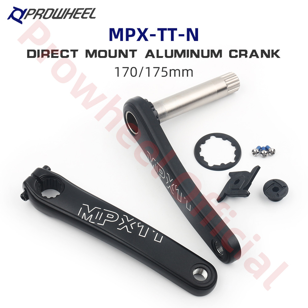 Prowheel MPX11 山地自行車曲柄組 170mm 175mm 8/9/10/11/12Speed 曲柄中軸 6 | 蝦皮購物
