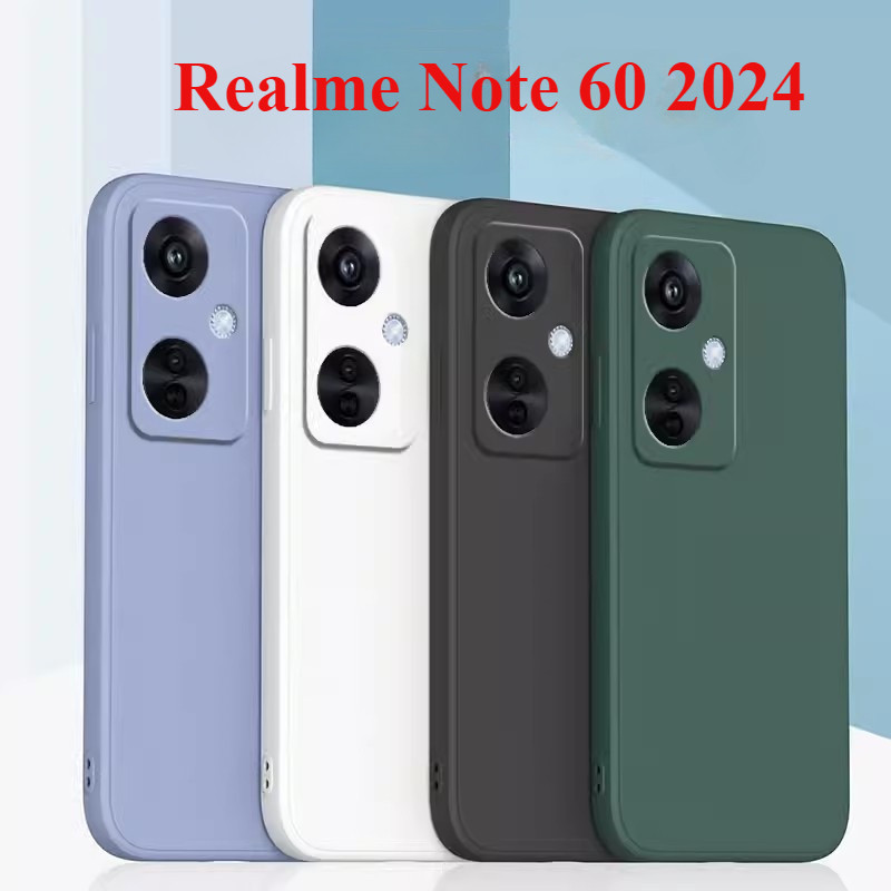 Realme Note 60 60 X note60 note60x 4G 2024 手機殼液態矽膠防震柔軟可愛保護殼 | 蝦皮購物