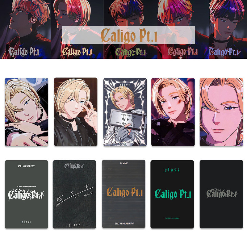 現貨三件九折💕PLAVE Caligo小卡韓諾亞Noah個人小卡特典卡霧卡南藝俊韓
