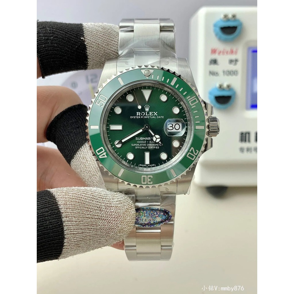 【頂級品質】clean綠水鬼黑水鬼男士腕錶 潛航者系列經典手錶 Cal.3135一件式機芯 40mm 日曆C廠 | 蝦皮購物