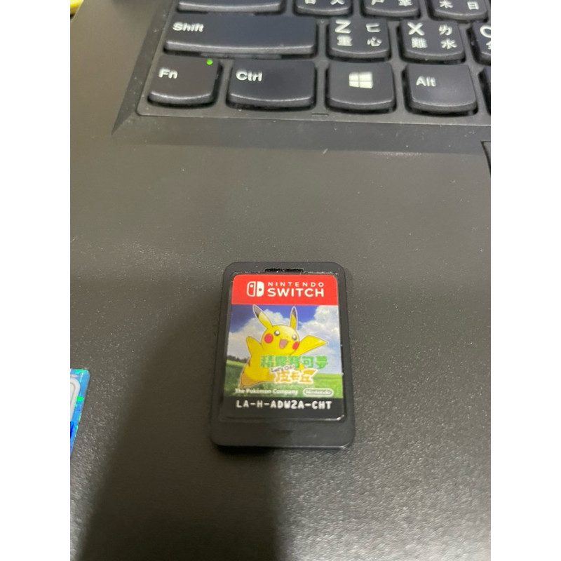 任天堂 NS Switch 寶可夢 Let’s Go 皮卡丘 中文版 實體 沒盒 遊戲片 | 蝦皮購物