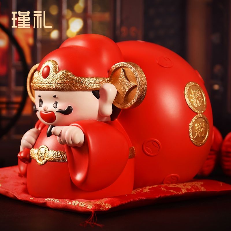 財神存錢罐 存錢罐 可取 財神爺 儲蓄罐 錢罐 招財擺飾 存錢筒 存錢筒 喬遷 開業 禮物 蝦皮購物 
