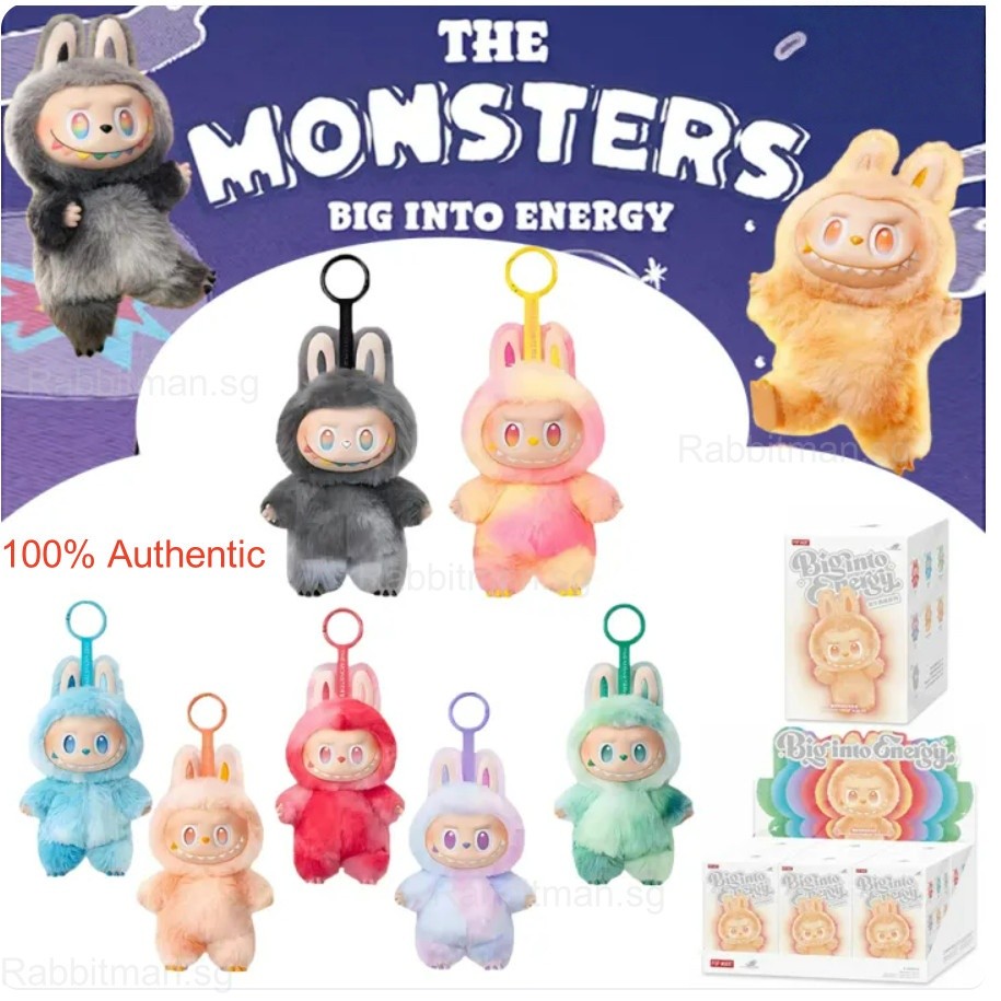 【正品】防偽可驗 LABUBU 3.0 THE MONSTERS 前方高能系列-搪膠毛絨掛件 拉布布3代 正版 禮物 | 蝦皮購物