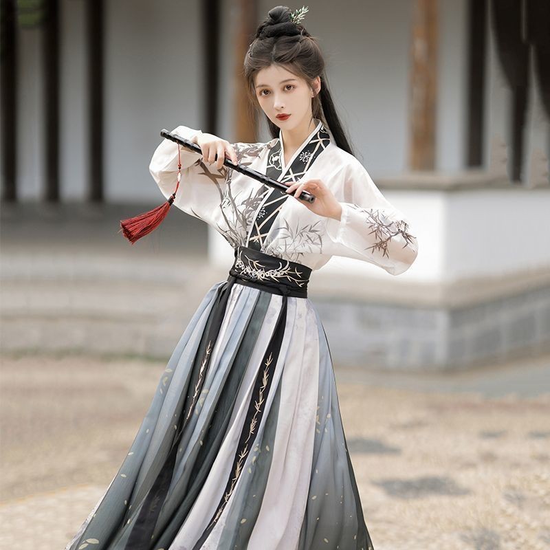 現貨 千年之戀 宋制漢服 武俠 齊腰漢服 古裝男生 水墨 男女同款 中國風服飾 表演服 改良漢服 古風衣服 CL082 | 蝦皮購物