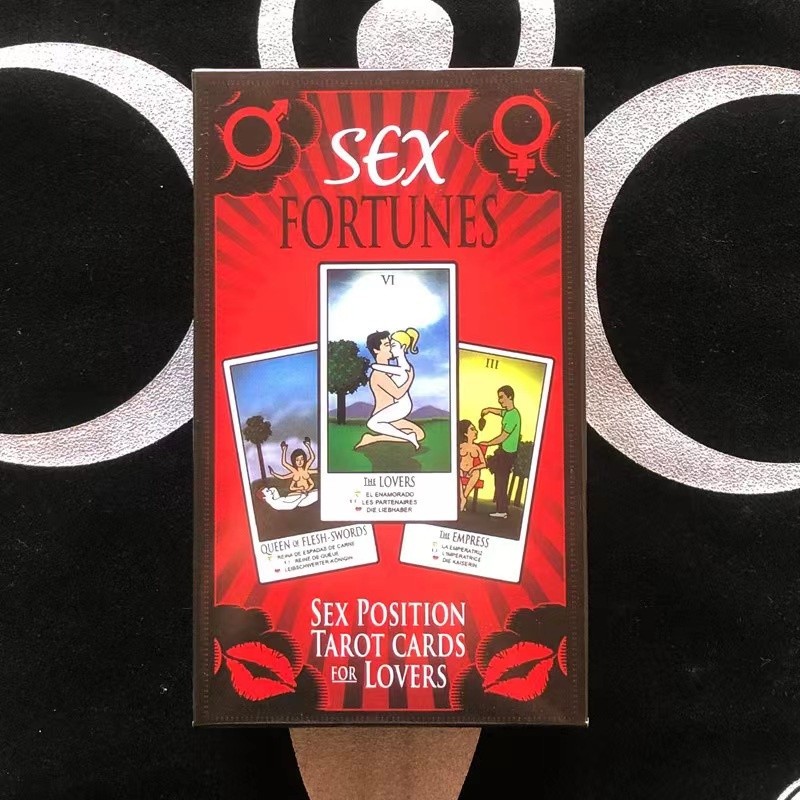 臺灣現貨 情趣姿勢塔羅牌 12 7cm Sex Position Tarot 英文訂製卡牌 桌遊 蝦皮購物