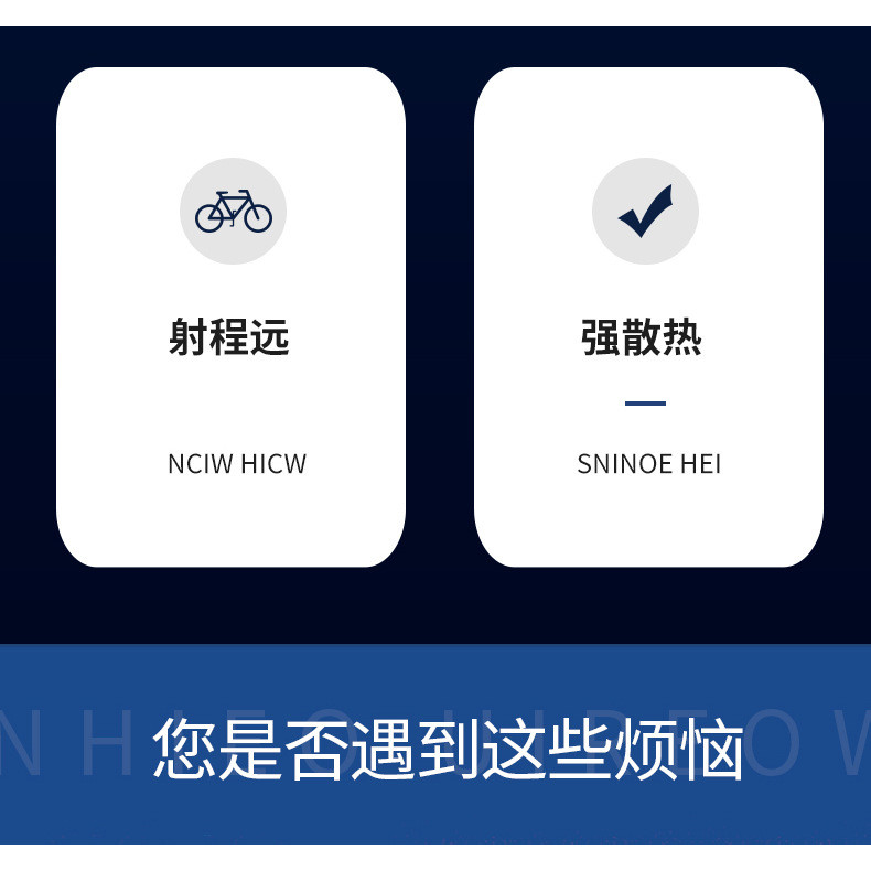 電動摩托車燈改裝外置 超亮12v60v三輪電瓶車強光LED大燈流氓射燈 蝦皮購物