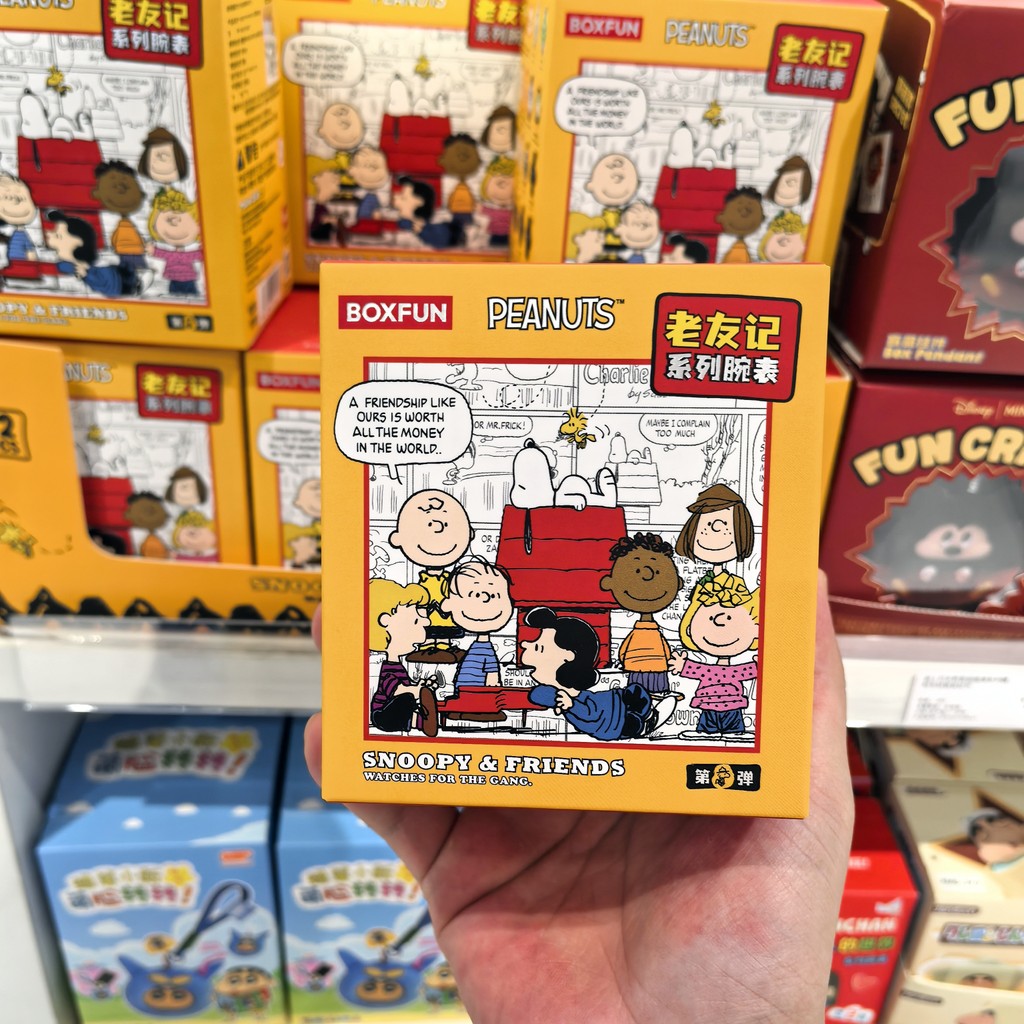 【台灣出貨】免運MINISO名創優品SNOOPY史努比老友記系列腕錶手錶盲盒 | 蝦皮購物