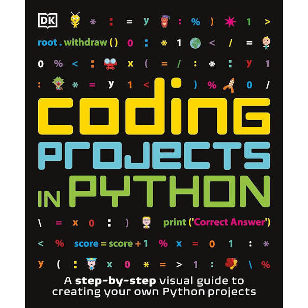 Python 編碼項目一步一步的視覺指南,通過 DK 創建自己的 Python 項目 | 蝦皮購物