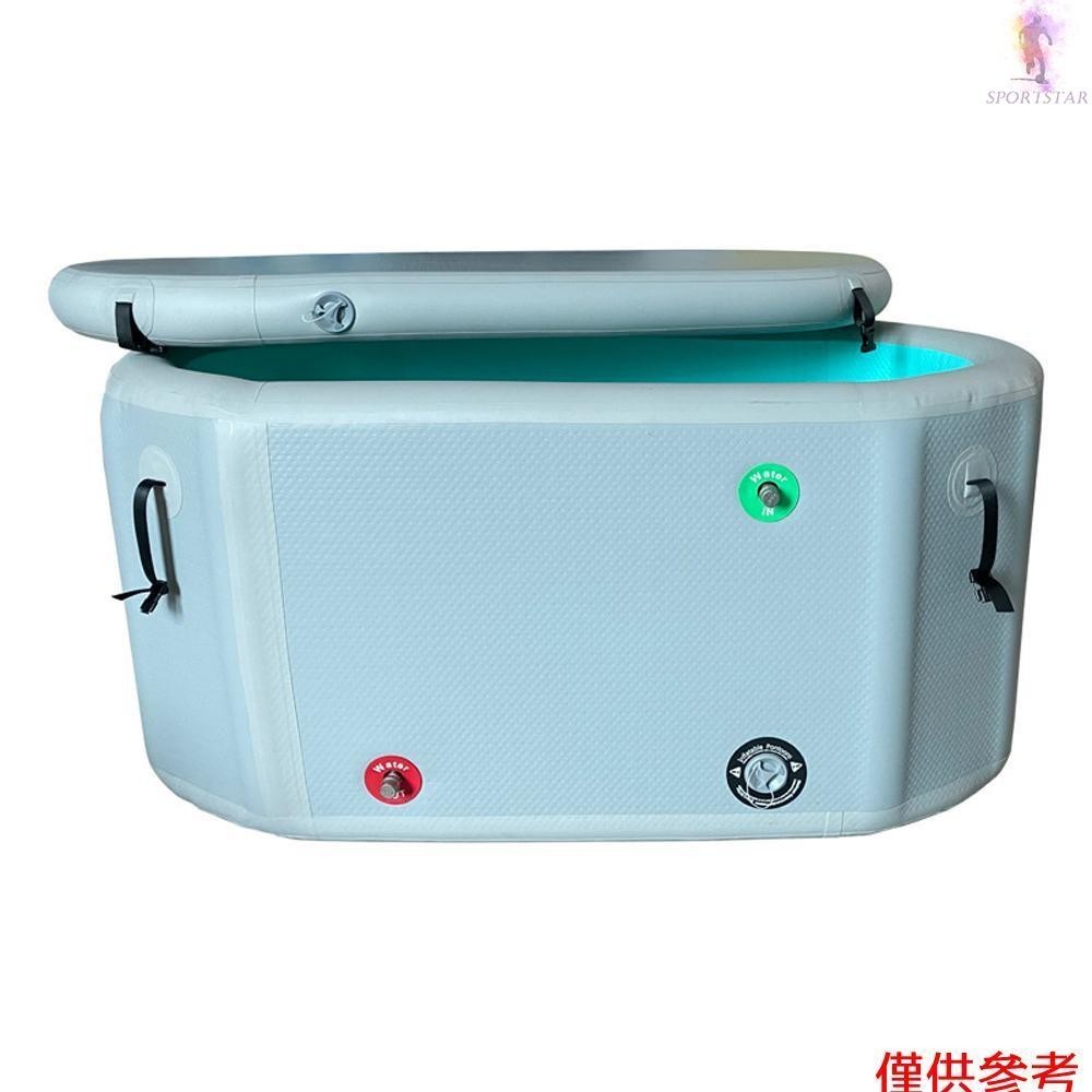 【易途】戶外充氣冰浴冷水浴缸便攜式可折疊運動冰浴缸充氣游泳池室內冰浴池 | 蝦皮購物