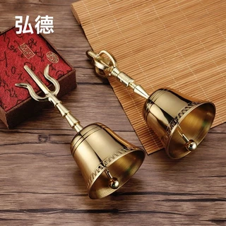 銅製 法器 三清三叉太極八卦鈴 手揺鈴 開運 風水 招財 置物 工芸品 三叉鈴- 優惠推薦- 2025年12月| 蝦皮購物台灣
