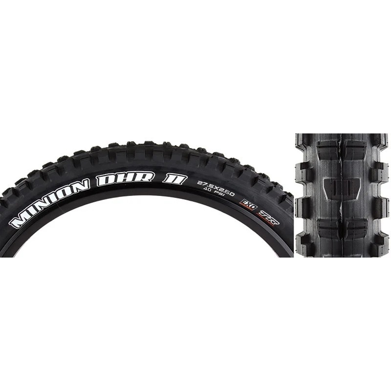 Copertone Maxxis Minion DHR II Tr Exo - ETRTO 71-584, TPI 60, Per Mountain Bike Unisex Adulti