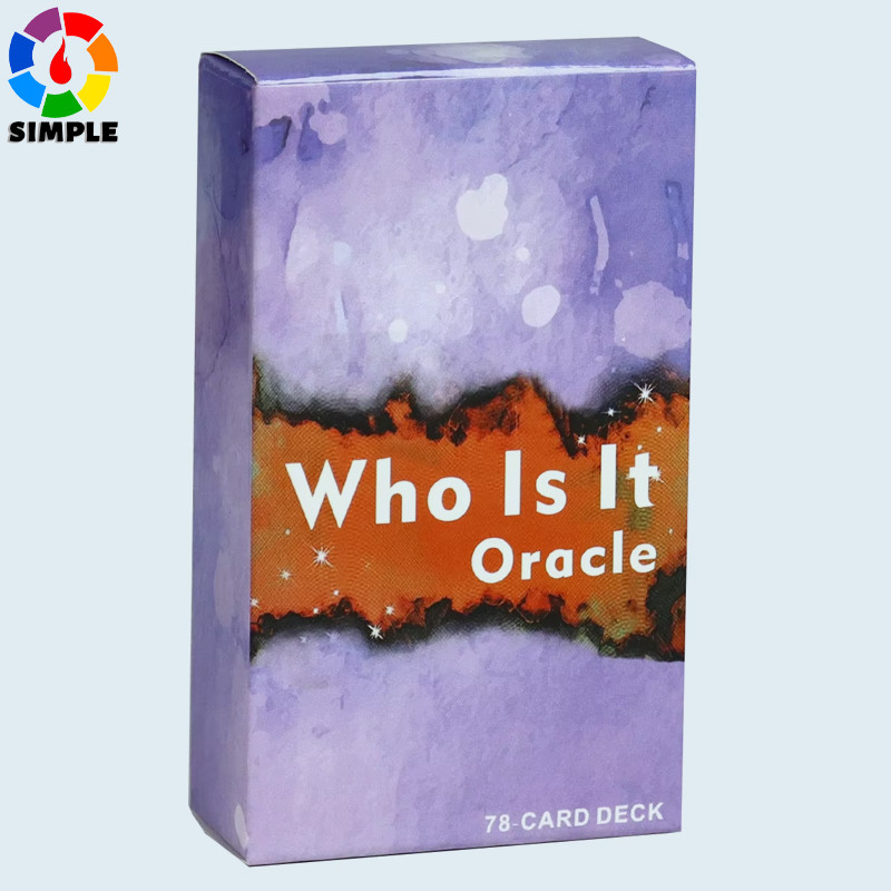 10X6cm who is it Oracle Game是誰塔羅牌 | 蝦皮購物