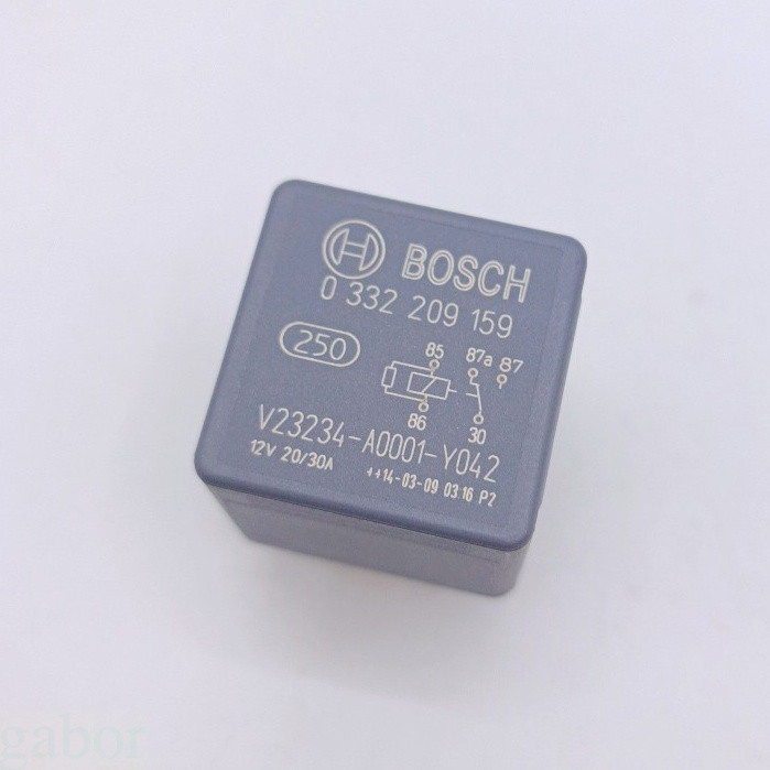 SAAB 紳寶 9-3 9-5 BOSCH 博世 原廠 全新 繼電器 RELAY 12V 5腳 0332209159 | 蝦皮購物