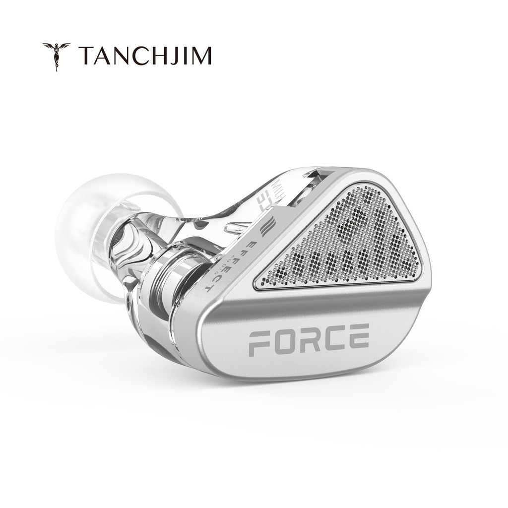 TANCHJIM X Effect Audio Force 2DD 入耳式監聽耳機,帶可互換3.5+4.4mm