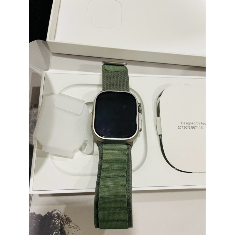 蘋果原廠公司貨 Apple Watch Ultra 49mm LTE 松嶺風錶環 A2684 | 蝦皮購物