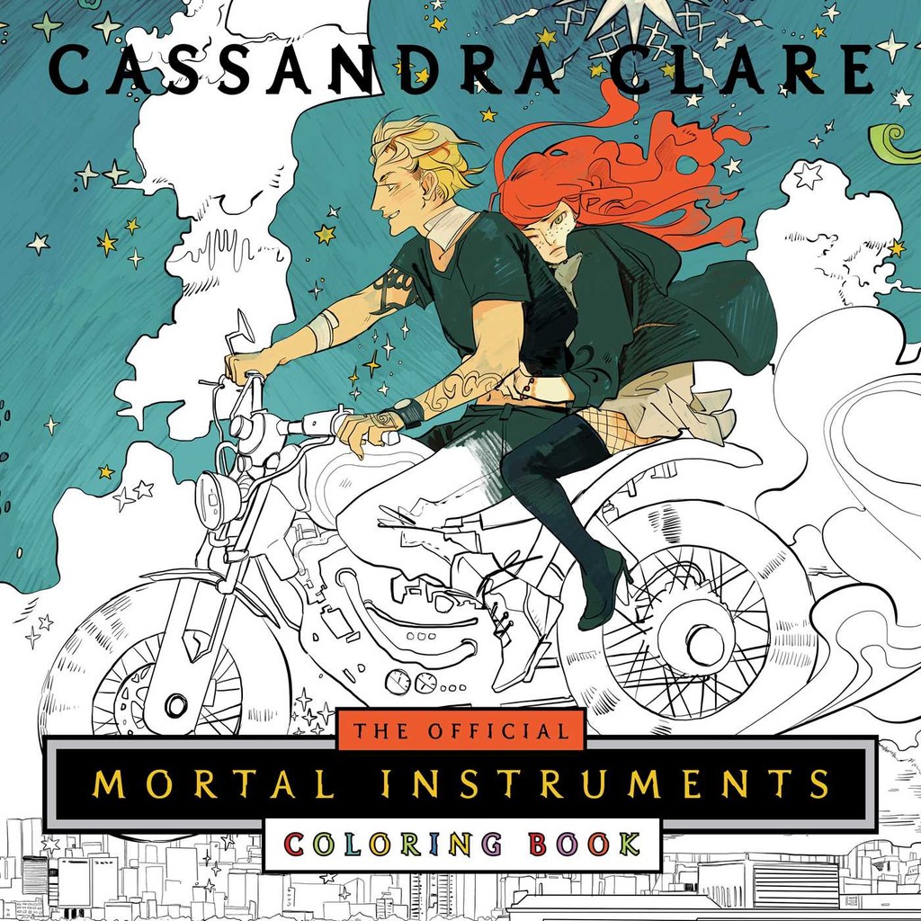 The Official Mortal Instruments Coloring Book/Cassandra Clare The ...
