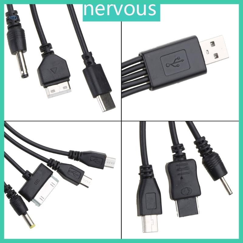 Nerv 20CM 10 合 1 USB 手機充電器線 USB 轉多插頭手機 USB 充電線 | 蝦皮購物