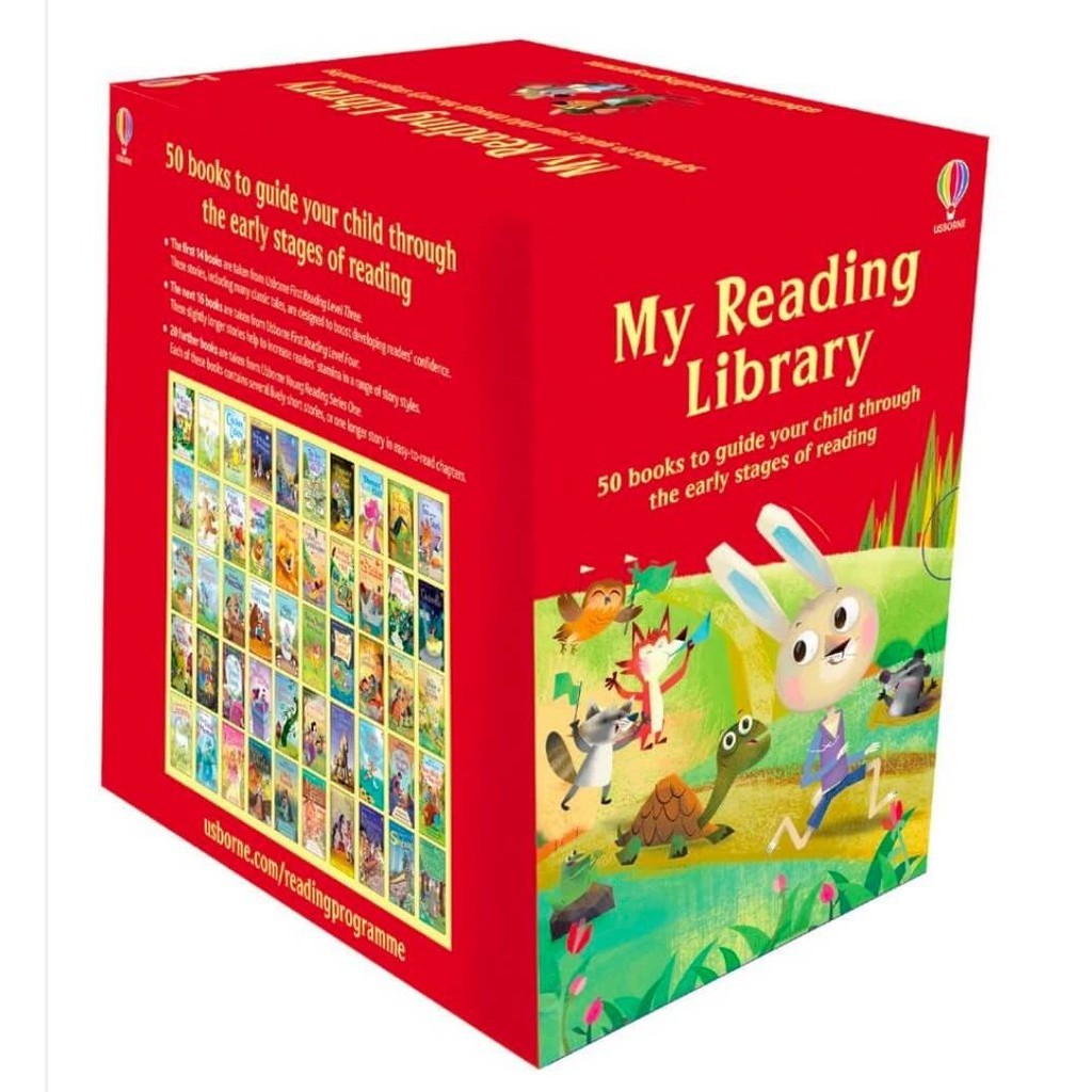 My Reading Library 50 Book Collection Box Set [New Edition] : Usborne, Various