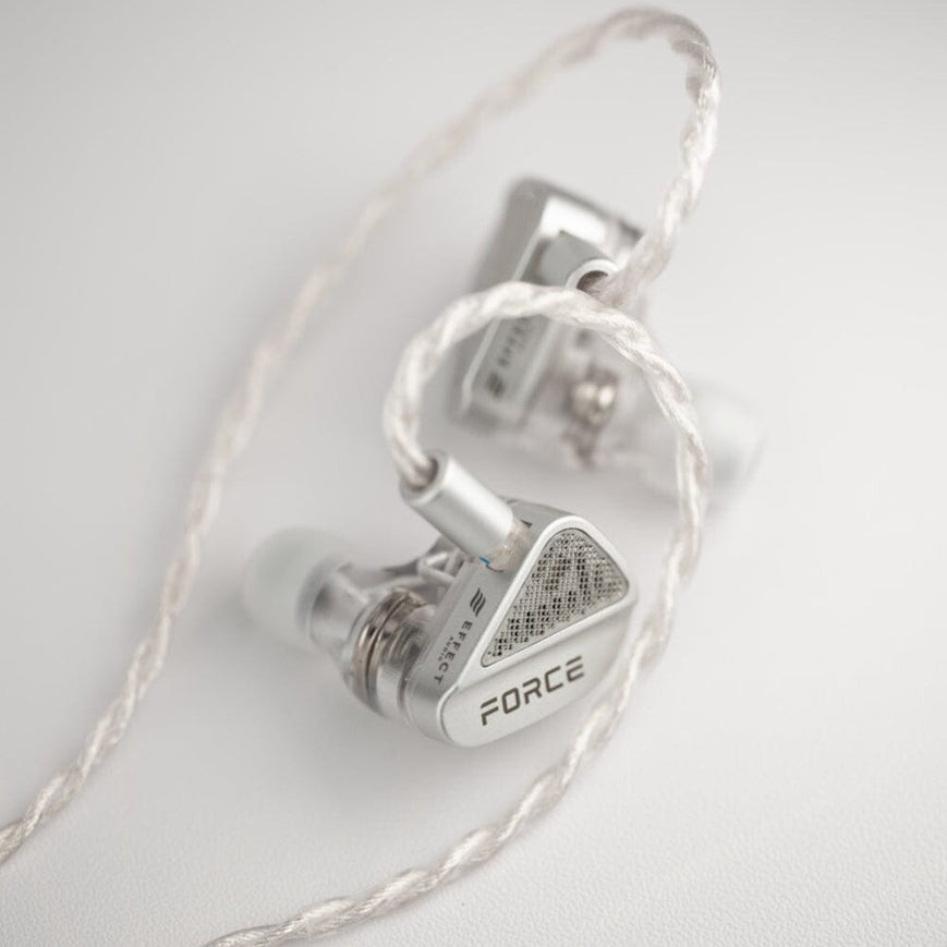 TANCHJIM X Effect Audio Force 2DD 入耳式監聽耳機,帶可互換3.5+4.4mm