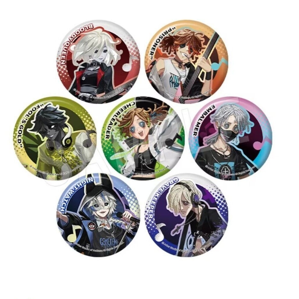 日版正品】第五人格c104吧唧徽章搖滾樂隊日穀| 蝦皮購物