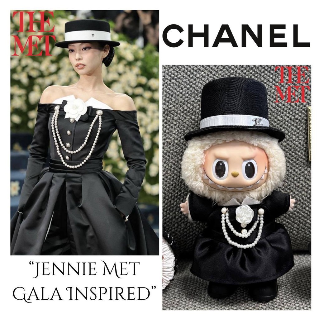 【labubu Clothes】泡泡瑪特17cm Labubu一代/三代玩偶Jennie同款衣服 | 蝦皮購物