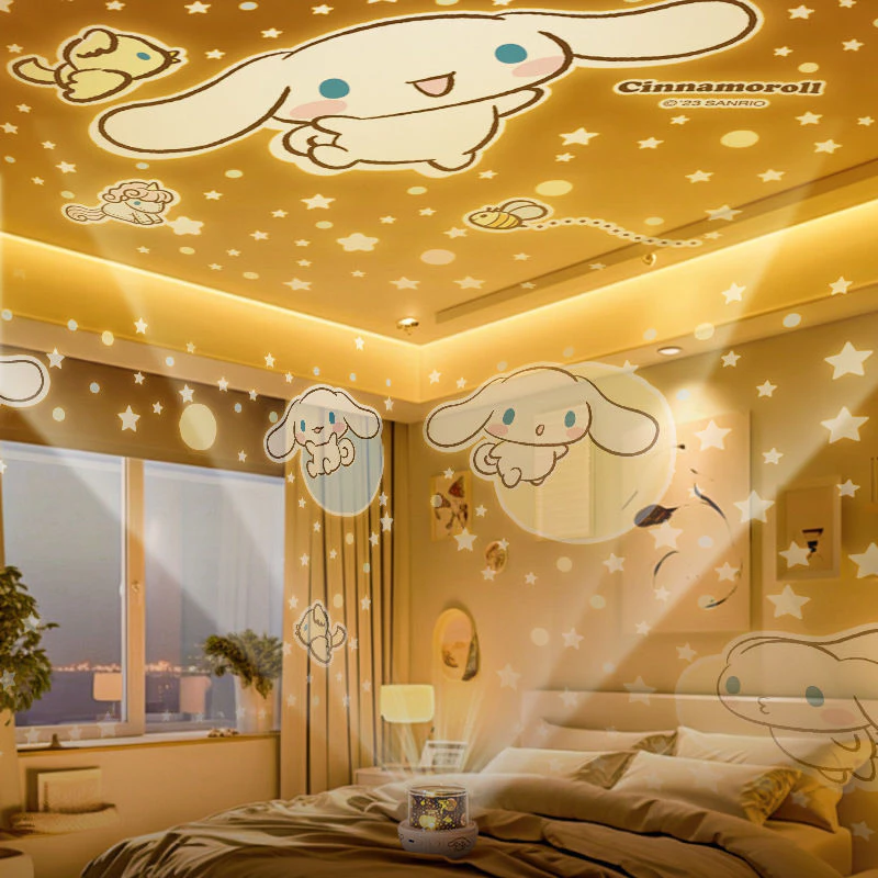 點亮夢幻童話夜晚：三麗鷗 SANRIO 星空投影小夜燈全系列推薦