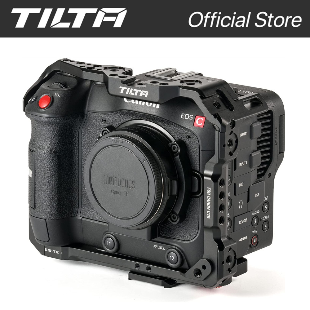 TILTA 全相機籠兼容佳能 C70 卡口配件,由 NATO Rail Arri 兼容 Rosette | 蝦皮購物