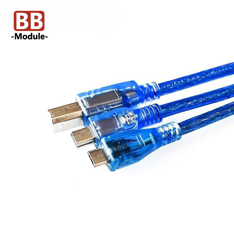30cm 微型迷你方形 USB 數據線打印機電源線適用於 Arduino NANO 2560 USB 延長線 | 蝦皮購物