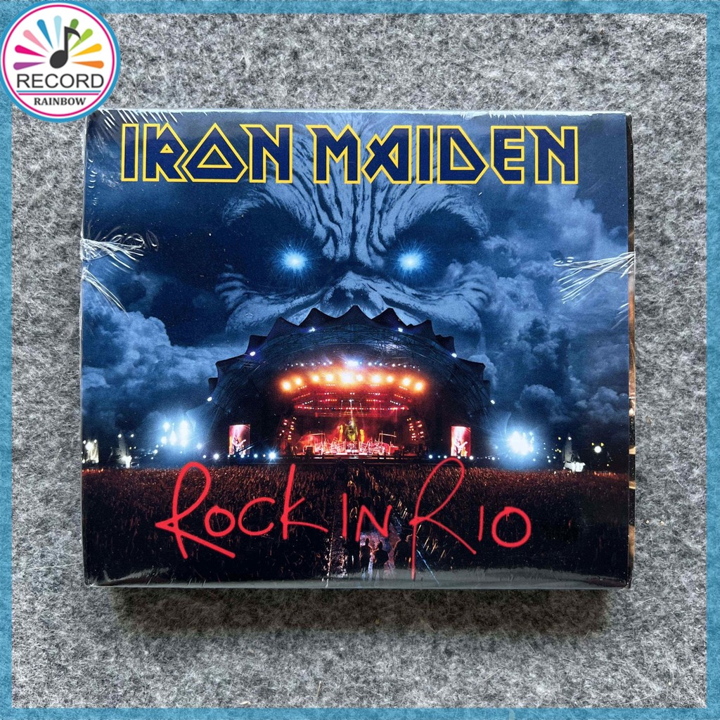 Iron Maiden Rock In Rio 2CD 專輯 [密封] 全新 1Z03495 | 蝦皮購物